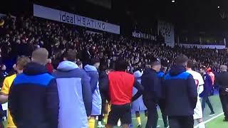 West Brom wolves crowd trouble game stopped