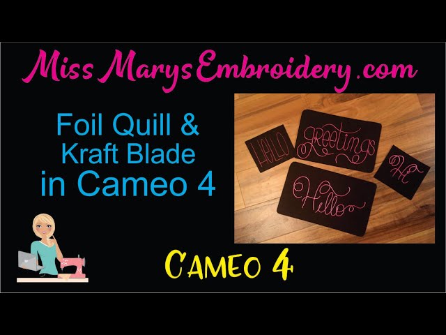 We R Memory Keepers Foil Quill Unboxing, Setup & Initial Testing