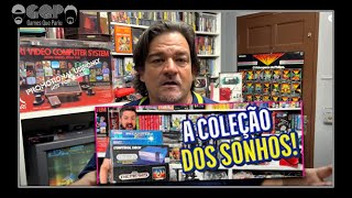 GQP - Coleção do Gilão - acervo GQP - e visita do Luis - canal RetroGamer Brasil.