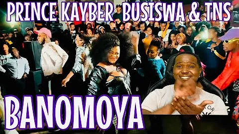 PRINCE KAYBER FT. BUSISWA & TNS - BANOMOYA (OFFICIAL MUSIC VIDEO)| REACTION