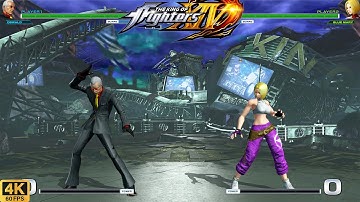 Oswald vs Blue Mary | KOF14 | CPU vs CPU AI vs AI