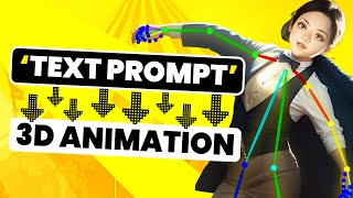 Text Prompt to 3D Character Animation With AI