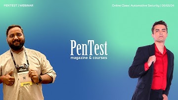 Online Class: Automotive Security | with Anthony Radzykewycz & Ravi Rajput | PenTest WEBINAR