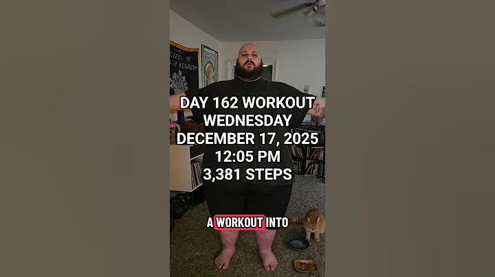 i weigh 512 lbs & i have exercised every day in a row for 162 Days. december 17, 2025