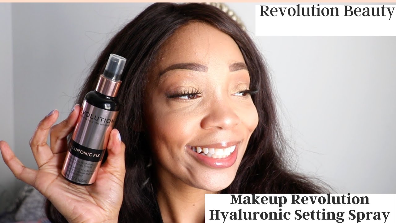 auditorium generøsitet tusind Get The Best Results: Makeup Revolution Hyaluronic Fixing Spray Review and  Tutorial - YouTube