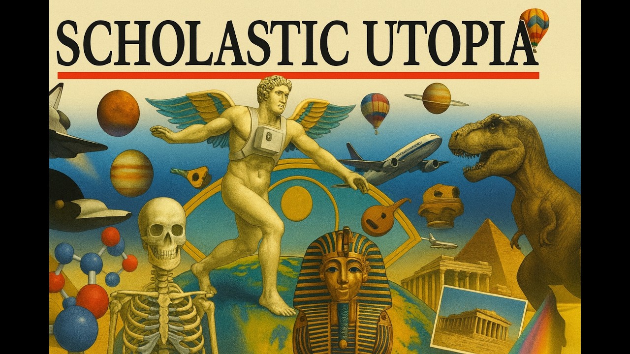 Scholastic Utopia • 56 Minutes of Utopian Scholastic Global Music for Focus, Reading & Deep Work