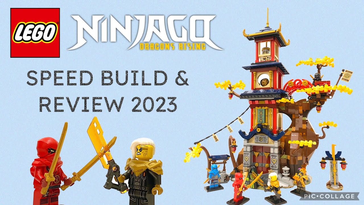 2023 LEGO NINJAGO 71795 Temple of the Dragon Energy Cores SPEED