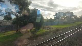 Werribee Comeng train ( love Comeng) to Laverton. Saturday morning, 18/24. Melbourne.