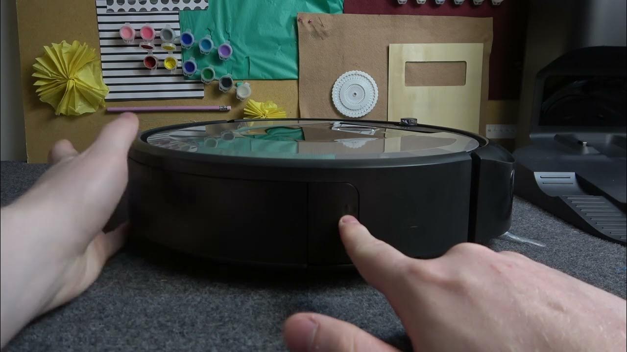 How To Take Out Cleaning BIN On iRobot Roomba i7 YouTube