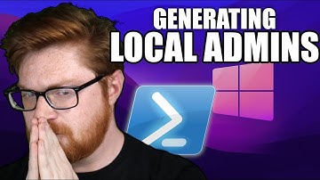 POWERSHELL - Automating RANDOM Local Admins (Active Directory #07)