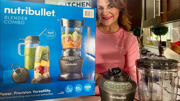  NutriBullet ZNBF30400Z Blender 1200 Watts, 1200W, Dark Gray:  Home & Kitchen