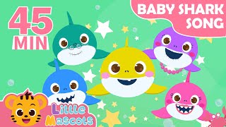 Baby Shark + Wheels On The Bus + more Little Mascots Nursery Rhymes & Kids Songs