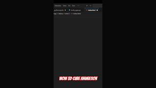 Create a Rotating 3D Cube Using CSS and HTML