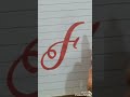 How to write letter f