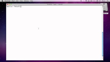 Introduction to the Terminal in Mac OS X (The Stealth Mac Podcast)