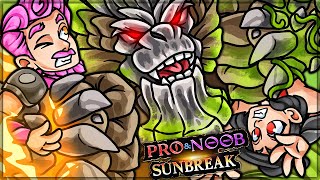 GLORY TO LORD GARANGOLM - Pro and Noob VS Monster Hunter Rise Sunbreak!