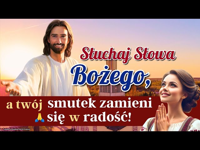 Słuchaj Słowa Bożego, a twój smutek zamieni się w radość! #jezus #bóg #shorts class=