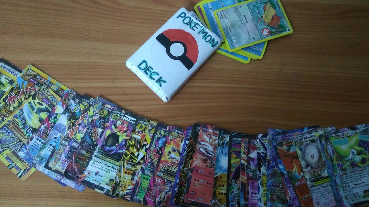 How to make POKEMON cards holder!!! - YouTube