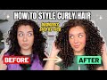 Stepbystep curly hair styling routine  a beginners guide