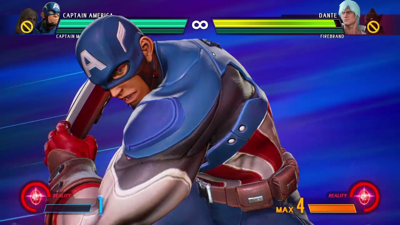 MARVEL VS. CAPCOM: INFINITE_cap m, cap a - YouTube