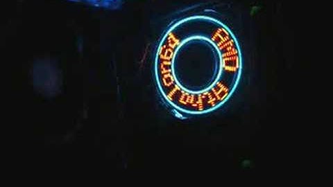 LED Programmable Fan