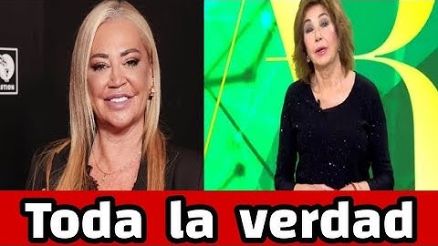 Belén Esteban se sincera sobre su reencuentro con Ana Rosa Quintana