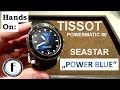 Tissot Seastar 1000 Powermatic 80 - "Power Blue" / Einladung zum Abtauchen ins Blaue / Hands On
