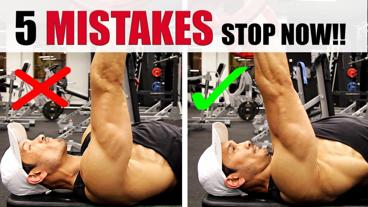GET BIGGER TRICEPS- TRICEP 5 MISTAKES(5 गलतिया ट्राइसेप्स के दौरान