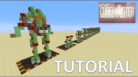 Minecraft Atlas Mech Robot Suit Without Observers Tutorial for Java edition (Doesn