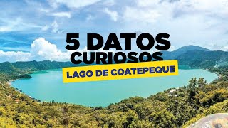 Lago de Coatepeque - Mitos y datos que no sabias de esta maravilla Natural - El Salvador