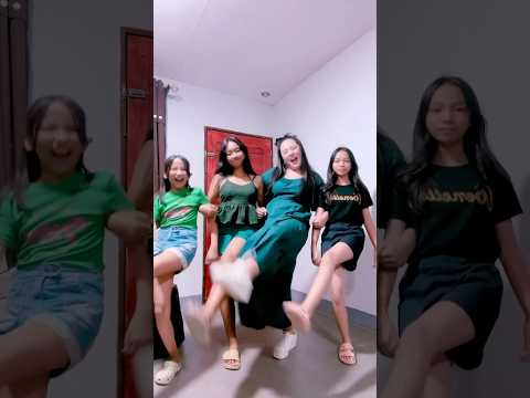 TIKTOK DANCE TREND/CHALLENGE WITH MY COUSINS (TENGOKU TO JIGOKU SOUND) 💚✨ | Eunice Santiago