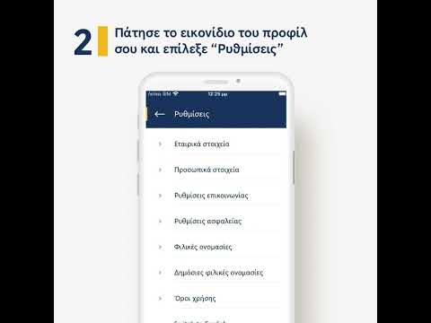 Quick Login στο winbank business mobile app