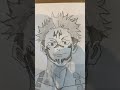 Draw Sukuna. Heute kommen wieder Wald Videos #art #drawing #jujutsukaisen #Sukuna