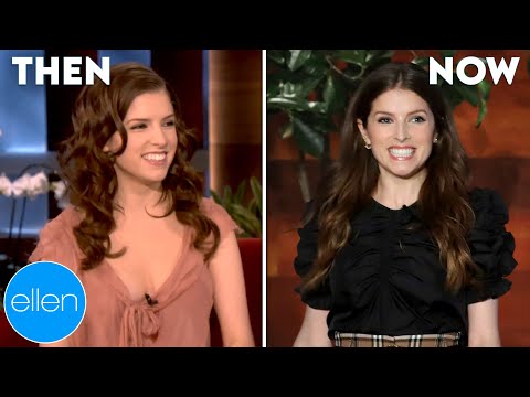 Then and now: anna kendrick's first and last appearances on 'the ellen show'