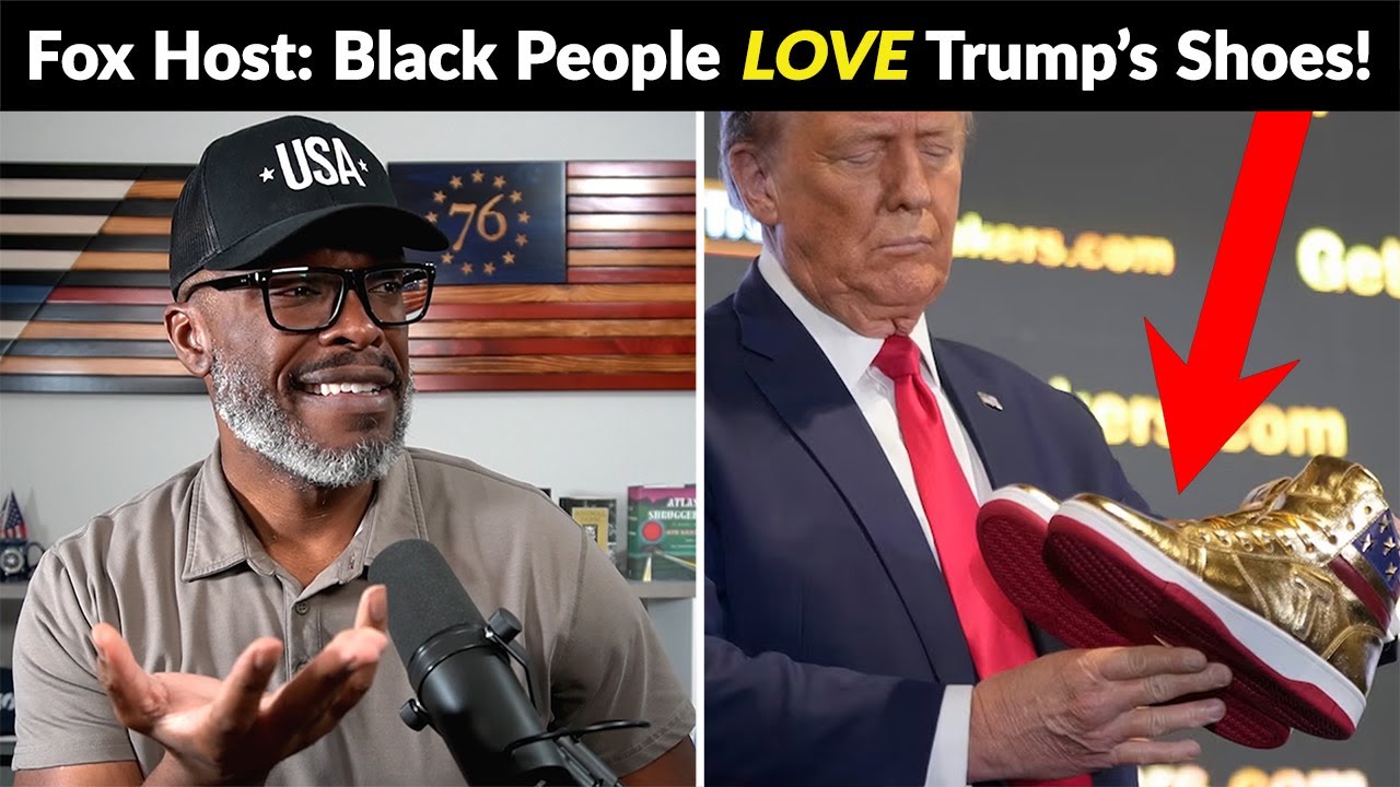 Fox News Host: Black People LOVE Trump's Sneakers!