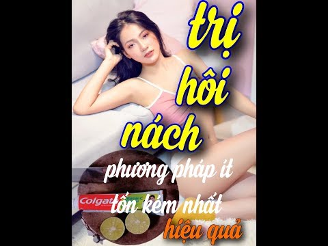 MẸO TRỊ DỨT ĐIỂM HÔI NÁCH