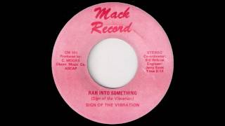 Sign Of The Vibration - Ran Into Something [Mack] 1976 Deep Funk 45