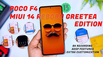 Powerful MIUI 14 Reborn Edition for Poco F4 Review, AOSP Features, Premium Widget and more.