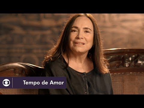 Tempo de Amar: Regina Duarte declama "Amor Verdadeiro"