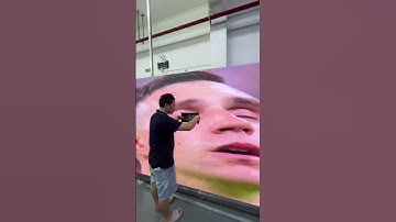 Is this Effortless—magnetic power makes setup a breeze.#LEDDisplay #LED #Shorts