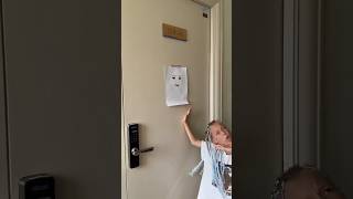 Thumbnail for What's the sign on the door?
