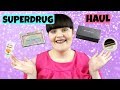 HUGE SUPERDRUG HAUL 2017 | MYMAKEUP DIARY