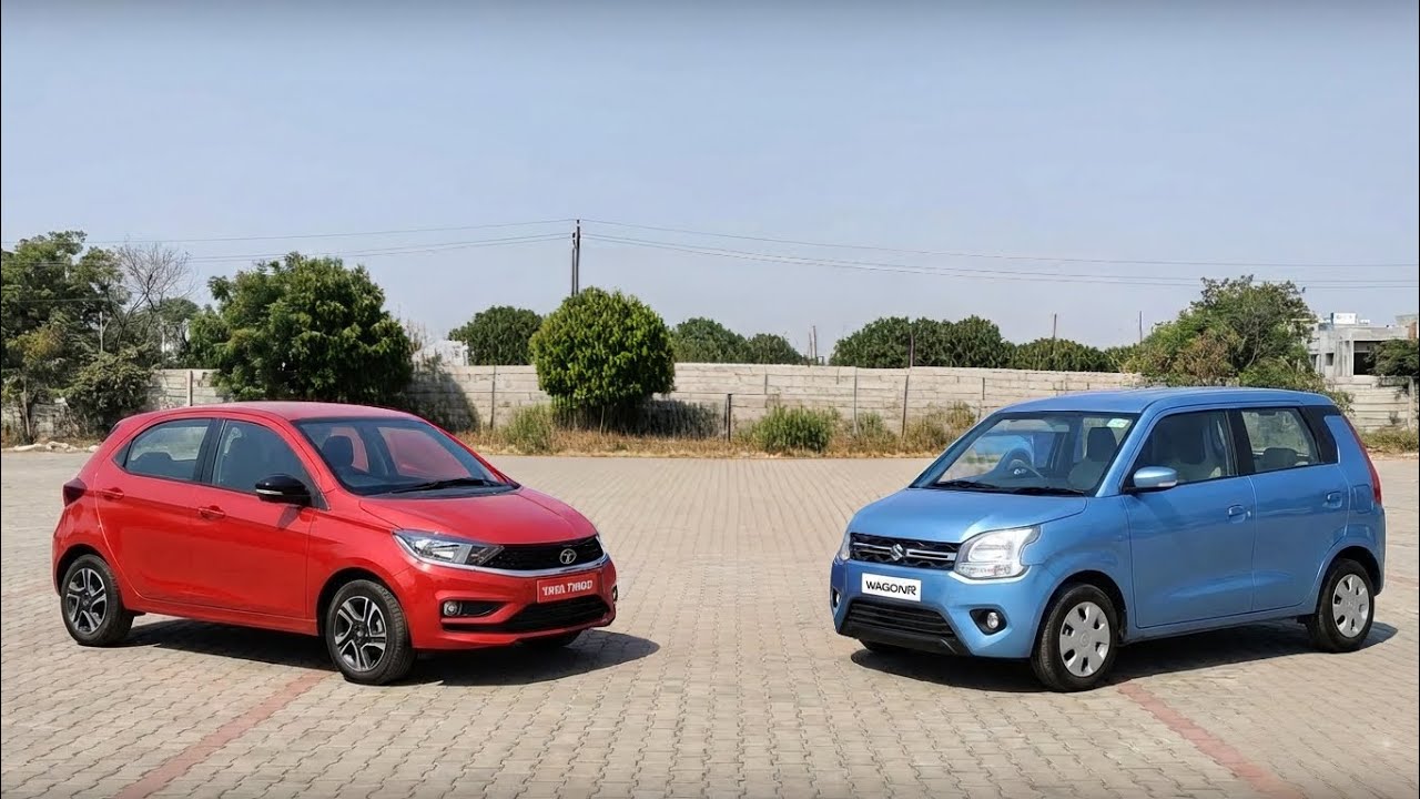 Tata Tiago VS Maruti WagonR Short compare 