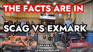 EXMARK/SCAG COMPARISON LIKE IT OR NOT JUST FACTS