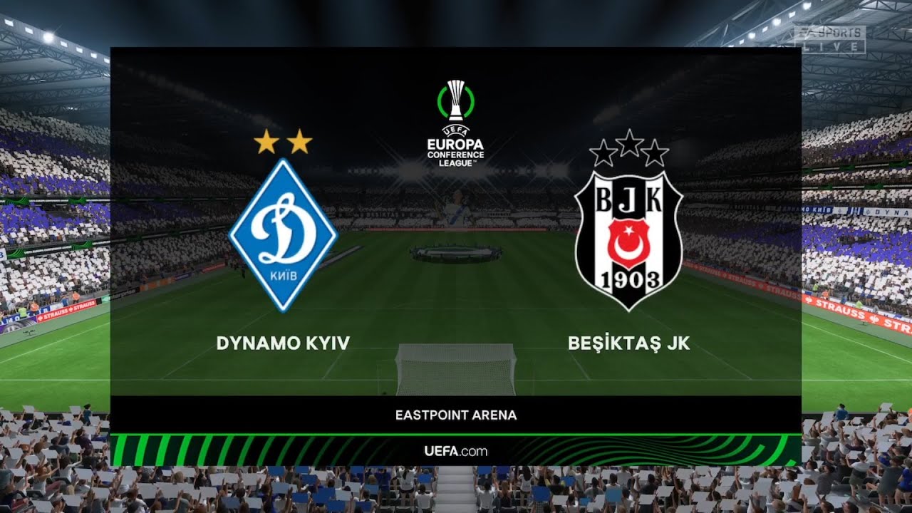 Besiktas x Dínamo Kiev: onde assistir ao vivo e horário do jogo hoje  (31/08) pela Conference League, Futebol