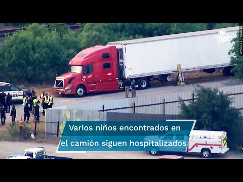 Migrantes en Texas: conductor de camión "no sabía que el aire acondicionado dejó de funcionar”