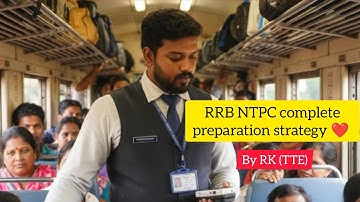 RRB NTPC complete preparation strategy by TTE ❤️ #railwaystamil #viralvideo 