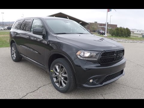 New 2015 Dodge Durango Sxt Rallye Awd Black Martinsville Indiana 17884