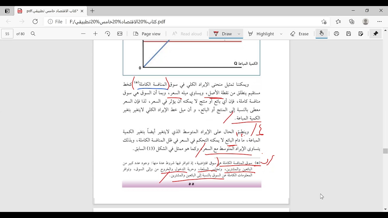 الاقتصاد الصف الخامس العلمي التطبيقي المحاضرة الحادية عشر الايرادات