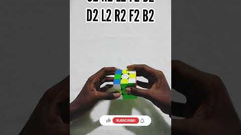 Four Crosses Rubik